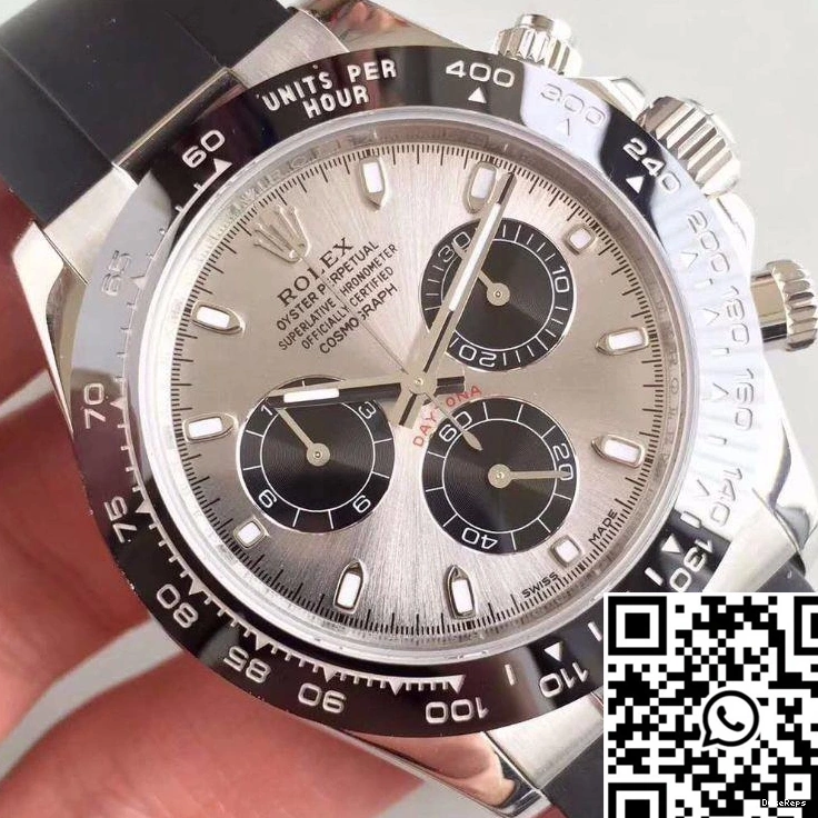 116519LN Silver Daytona Cosmograph Rolex AR Dial Factory 0518